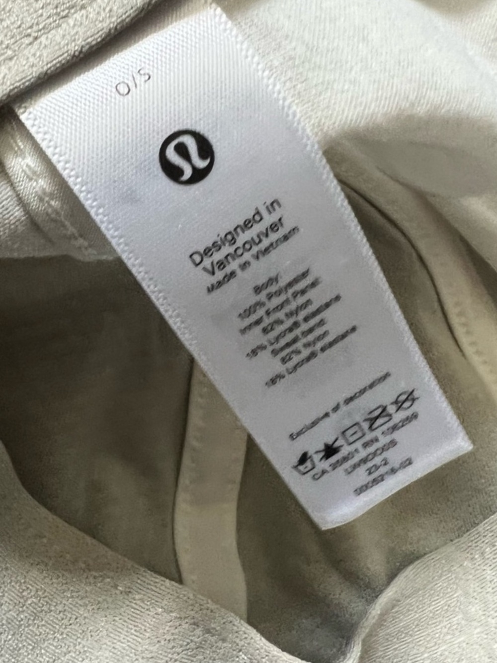 Lululemon Womens Baller Logo Hat Soft Embroidered Bone / Raw Linen - Picture 2 of 4